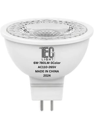 Fork LED Bulb 3Color 6W actual , 780 Lumens , GU5.3 with 5 Year Warranty by TEC Light Modern Lighting. - pzsku/Z1249D651555C5F4AD8ACZ/45/_/1731342432/9cce2245-99b7-4f61-8322-f959d2f5bedf