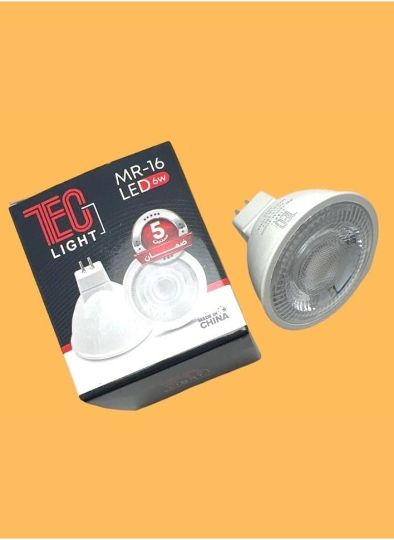 Fork LED Bulb 3Color 6W actual , 780 Lumens , GU5.3 with 5 Year Warranty by TEC Light Modern Lighting.
