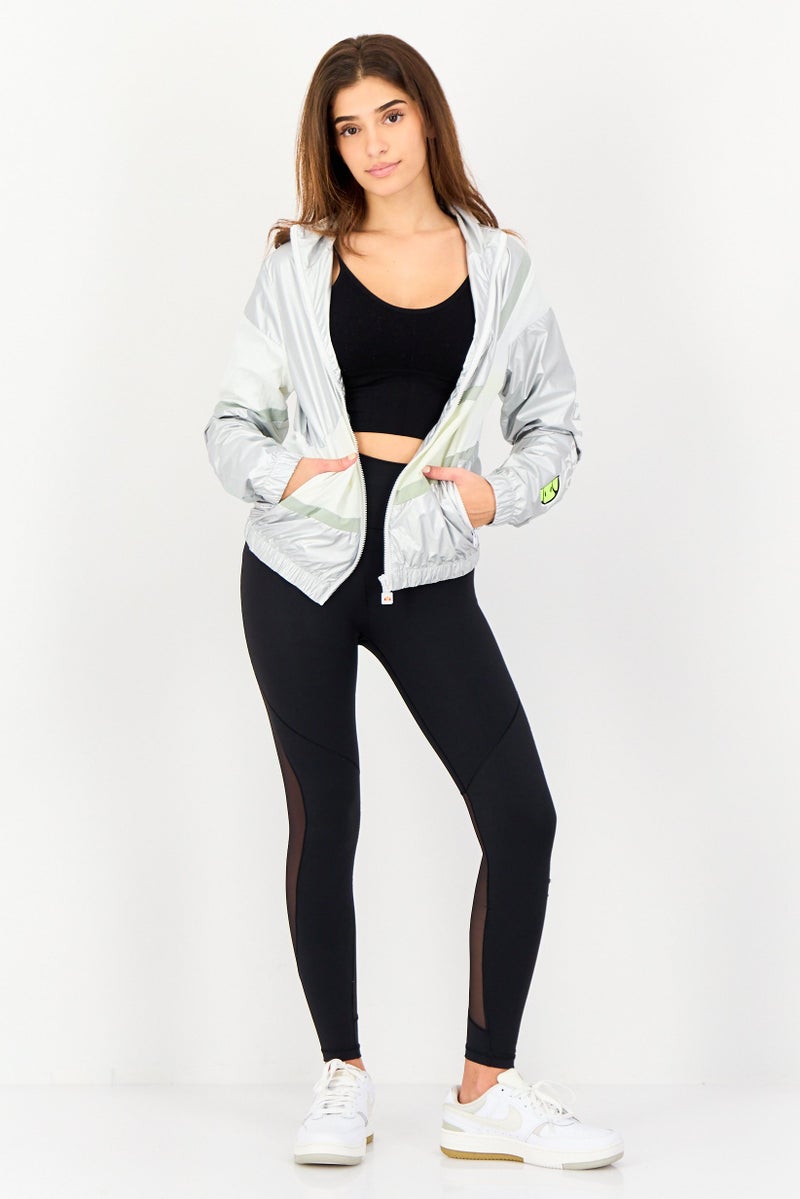 Ellesse Women Sportswear Fit Long Sleeve Outdoor Jacket, Multicolor - Image 4