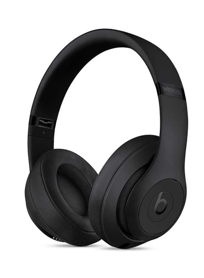 beats Studio3 Wireless Over-Ear Headphones Matte Black - Image 4