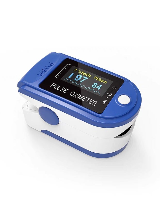 Generic Finger Pulse Oximeter with OLED Display - Blood Oxygen Saturation & Heart Rate Monitor for Adults & Children  - Image 1