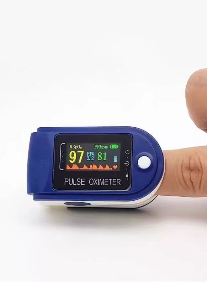 Generic Finger Pulse Oximeter with OLED Display - Blood Oxygen Saturation & Heart Rate Monitor for Adults & Children  - Image 4