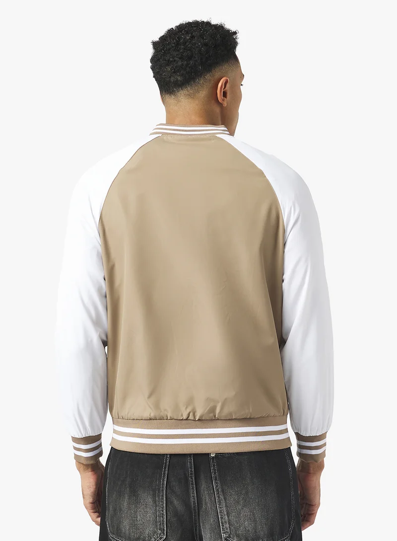 BRAVE SOUL Varsity Bomber Jacket