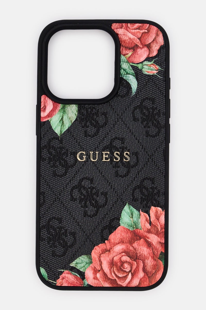 GUESS iPhone 16 Pro Metal Logo Protective Case, Multicolor - Image 1