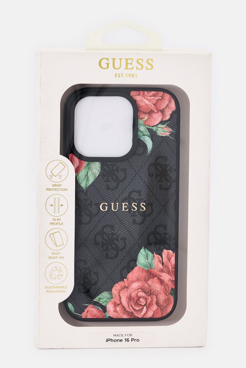 GUESS iPhone 16 Pro Metal Logo Protective Case, Multicolor - Image 2