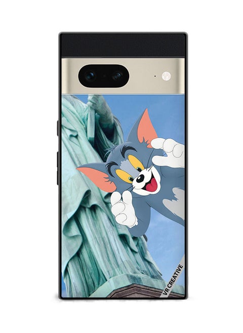 Protective Case Cover For Google Pixel 7 Tom Design Multicolour