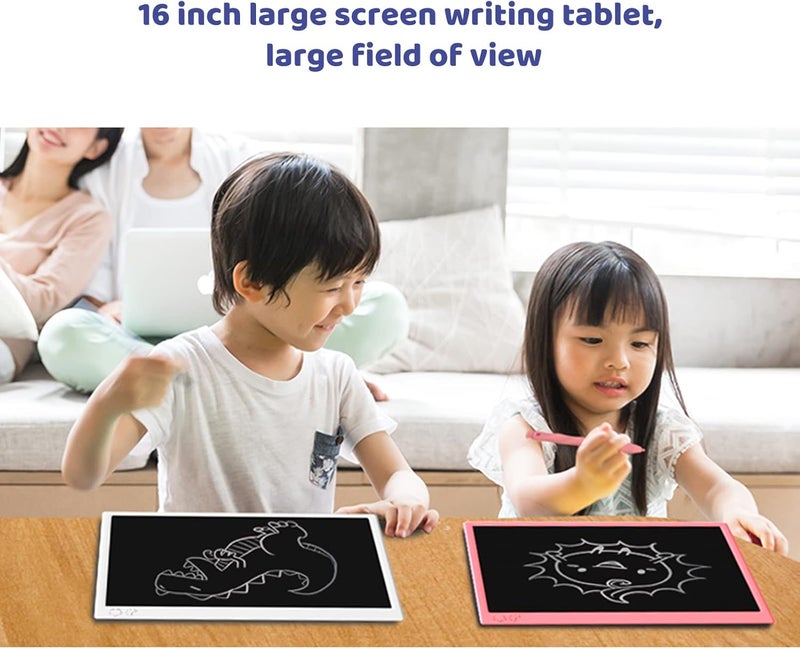 16 Inch LCD Writing Tablet - Portable Educational Learning Drawing Board with Stylus Pen - Image 3