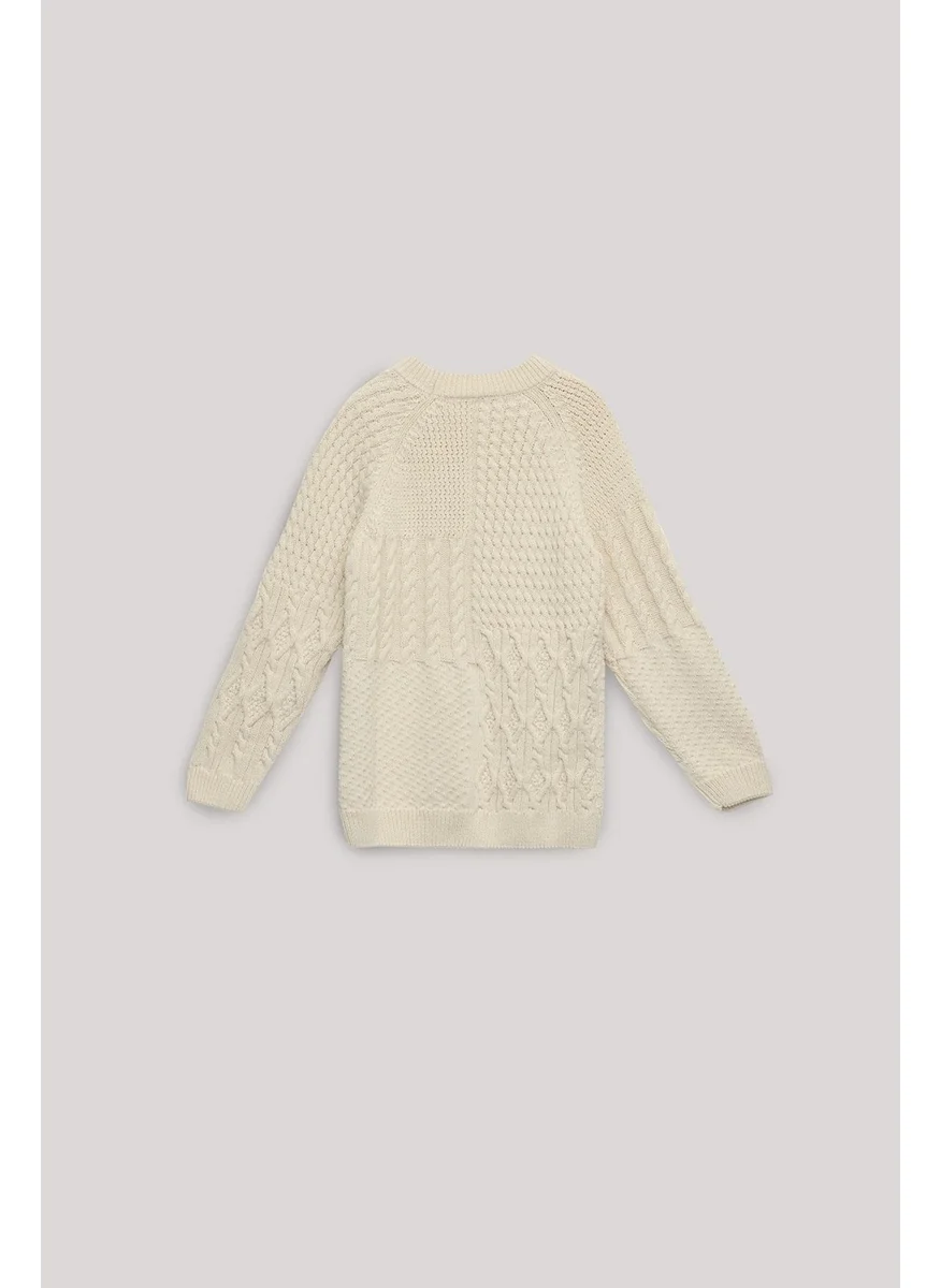 NEBBATI - Invalid brand Bg Store Boy White Sweater