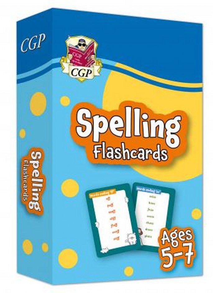 New Spelling Flashcards for Ages 5-7: perfect for learning at home