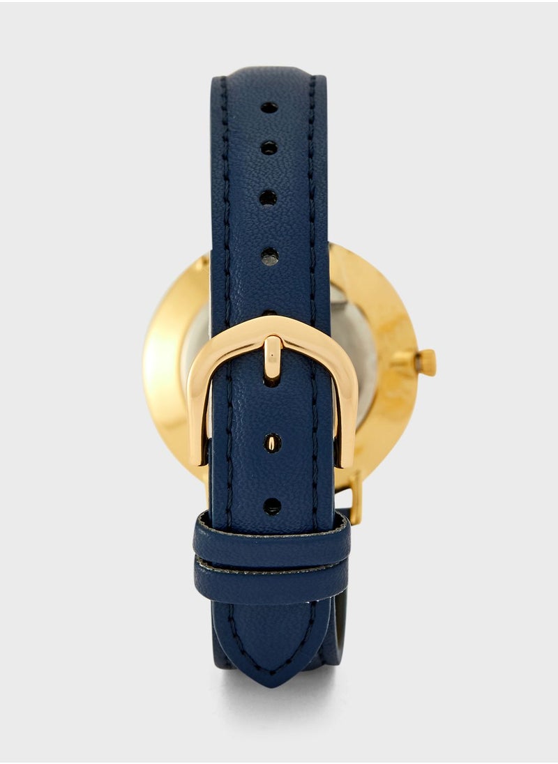 CASIO - Ltp-Vt01Gl-2Budf Analog Watch - Image 1