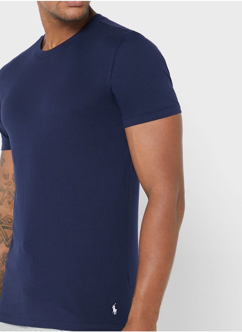 POLO RALPH LAUREN - 3 Pack Assorted Crew Neck T-Shirt - Image 1