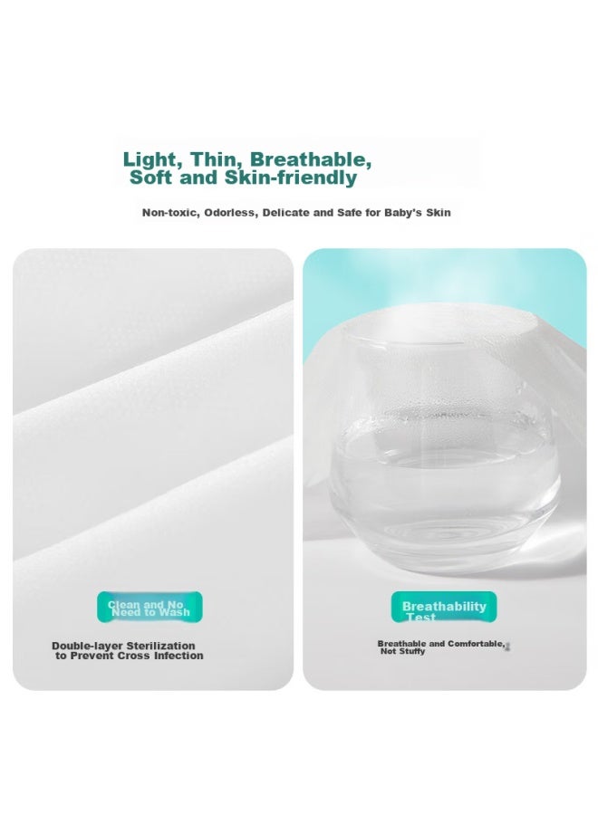Free Go Freego Disposable Bed Sheet, Duvet Cover, Pillowcase, Thickened Four-piece Set For Business Trips, Travel, Hotels, And Guesthouses, Hygienic Protection - Image 3