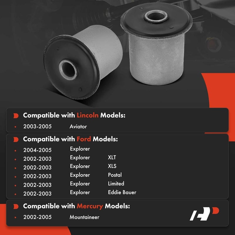 A-Premium Front Upper Control Arm Bushing Kit - Image 2