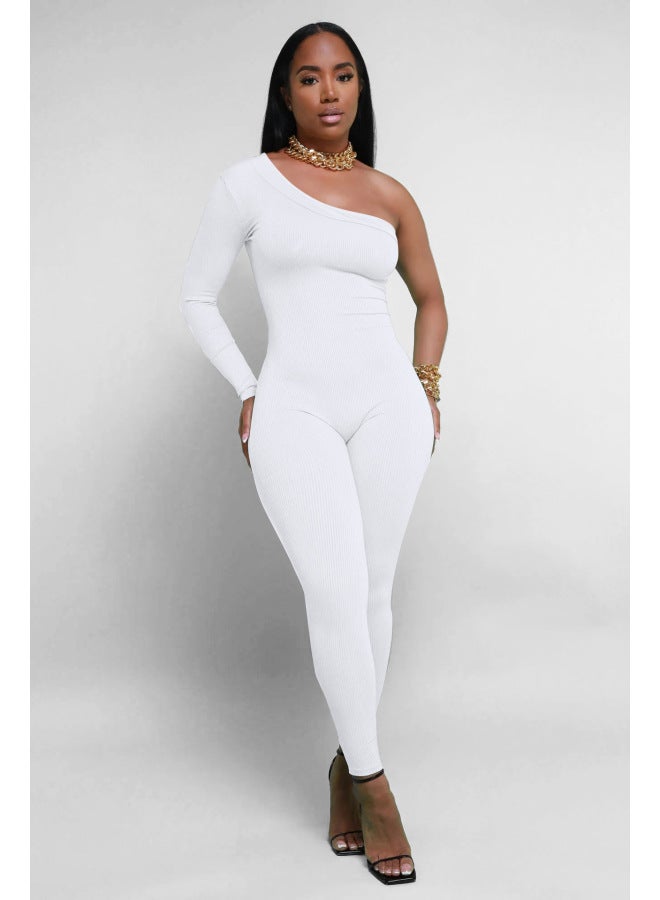 Weimeizi Autumn European And American Women's Slim Fit Comfortable Breathable Jumpsuit For Women