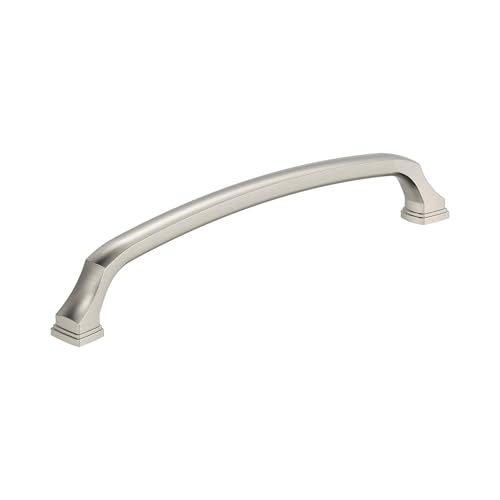 Amerock BP55351G10 Satin Nickel Cabinet Pull 8 in 203 mm CentertoCenter Cabinet Handle Revitalize Drawer Pull Kitchen Cabinet Handle Furniture Hardware - Image 1