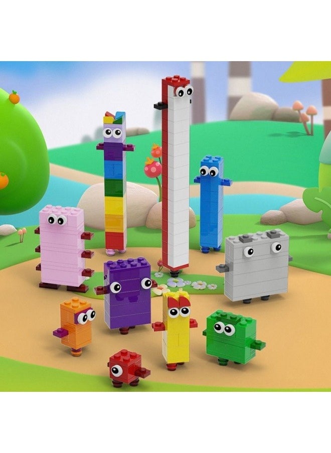 General Number Blocks hand2mind Digital Building Blocks Children's Educational Enlightenment Assembly Toy Teaching  - Image 2