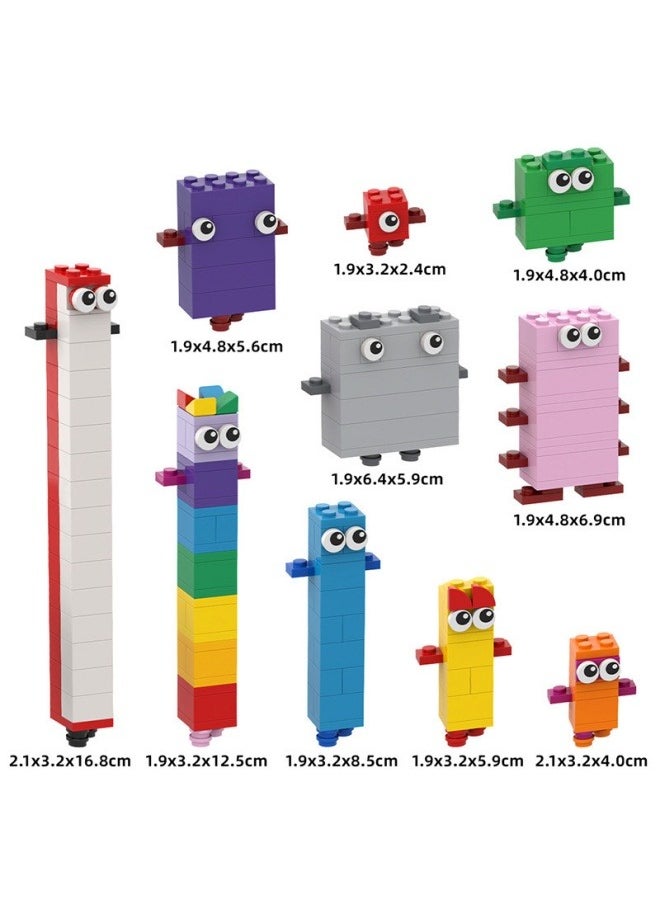 General Number Blocks hand2mind Digital Building Blocks Children's Educational Enlightenment Assembly Toy Teaching  - Image 4