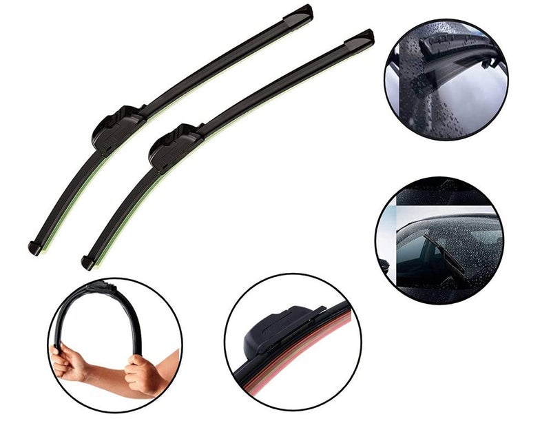 Selifaur - 2Pcs (D 26 x P 16 Inch) High Performance Replacement Car Wiper Blades for Civic 2019 - Image 5