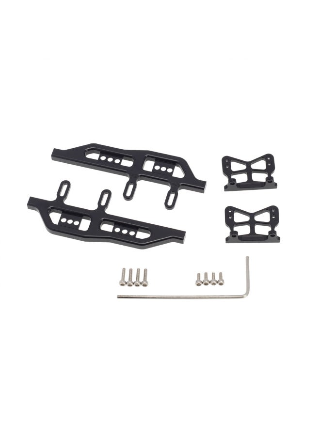 1:24 Model Car Axial SCX24 Metal Side Pedal 90081 Frame Pedal 1 Set Of Model Accessories-Color:Red  - Image 2