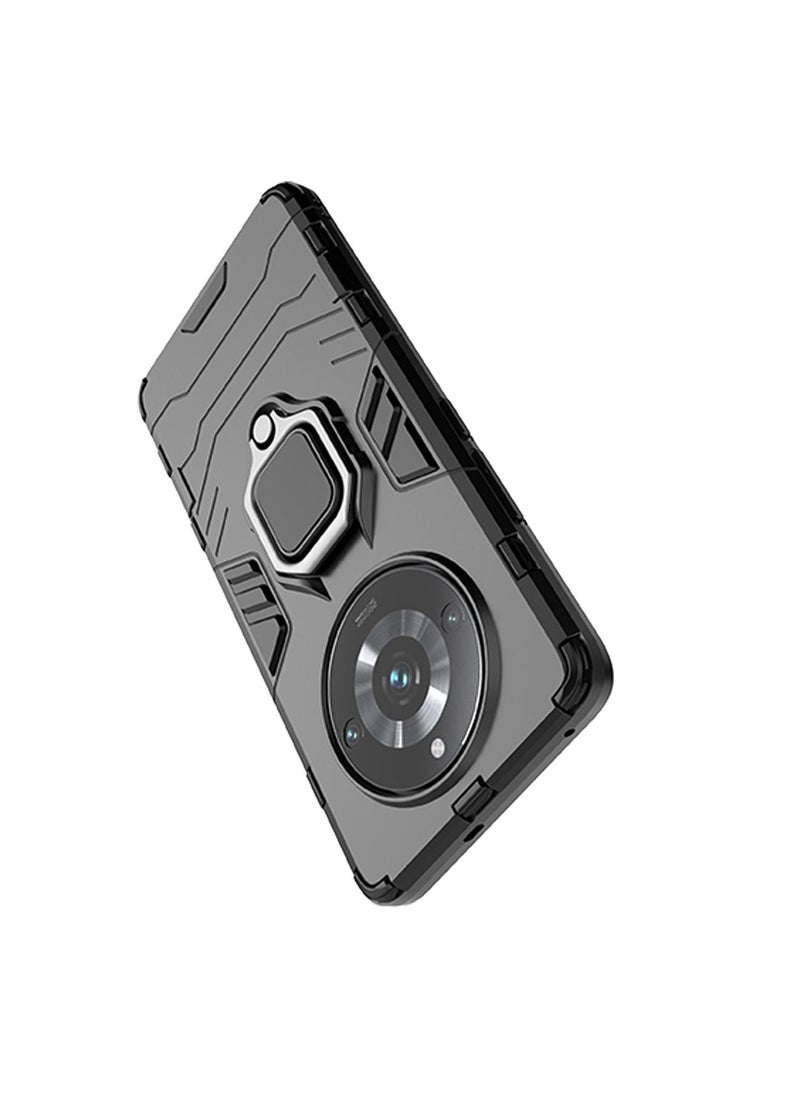 TEAM LUXURY Realme 11 pro plus 5G/Realme 11 pro Case Cover Protector Protection with Military Grade Shockproof Protective Back Cover With Magnetic Ring Mobile Phone Holder Kickstand  - Image 4
