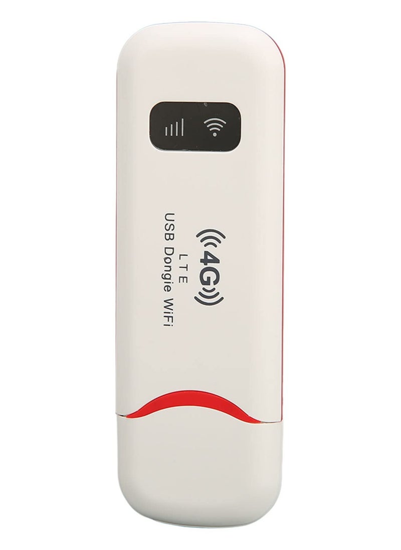 Arabest - Wireless 4G Network Router, Pocket LTE USB Internet Hotspot with SIM Card Slot, Download 150Mbps, Upload 50Mbps, 10 User Connect, Mobile Travel WiFi Modem Dongle for Phone Computer - Image 1