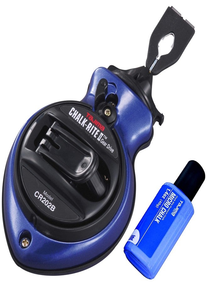 تاجيما قلم طباشير تاجيما - علبة طباشير تشوك رايت II مع قلم سناب رفيع للغاية 0.5 مم وخمس سرعات استرجاع سريعة - CR202B-P - Image 1