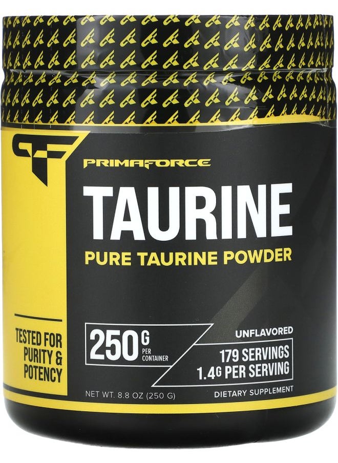 Primaforce Taurine Unflavored 8.8 oz (250 g) 