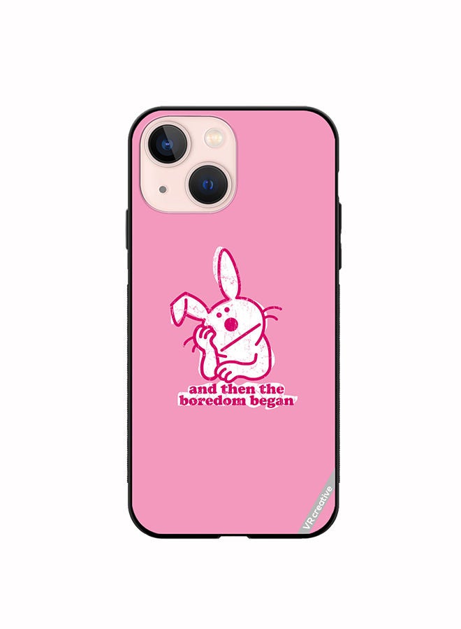 VR CREATIVE Protective Case Cover For Apple iPhone 13 And The Boredom Began Design Multicolour - Image 1