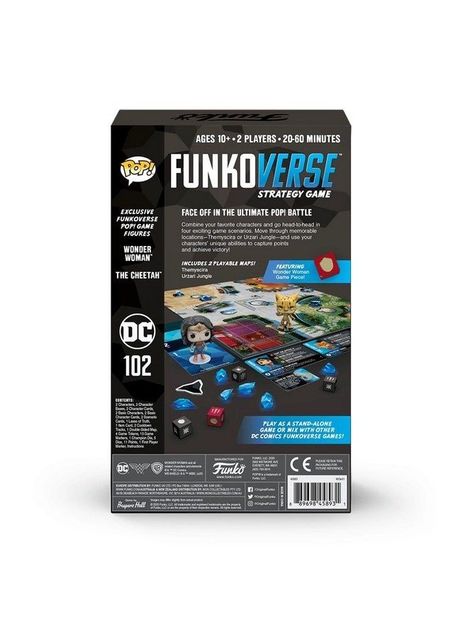 Funko Funkoverse: DC Comics 102 2-Pack Board Game  - Image 2