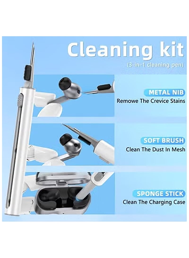 Beauenty Silicone Case for Anker Soundcore P40i Case Cover with Keychain/Cleaner Kit (Blue) - Image 5