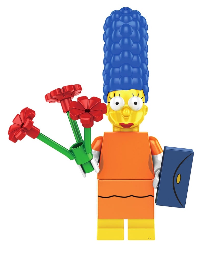 Generic - Simpsons Family Block Figures Male Figures with Multiple Blocks Kids Building Blocks Boys Toys Girls Blocks Games Creative Building Toys for Kids Building Figures for Block Assemblies Creative Construction Toy for Girls Children's Building Games and Unique Dolls and Characters - Image 1