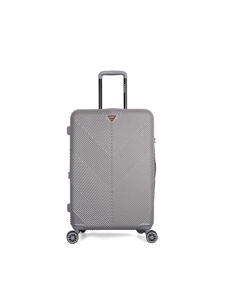 Fancl - Fancl Hardshell Luggage Trolley 4 pcs Set,Grey - Image 1