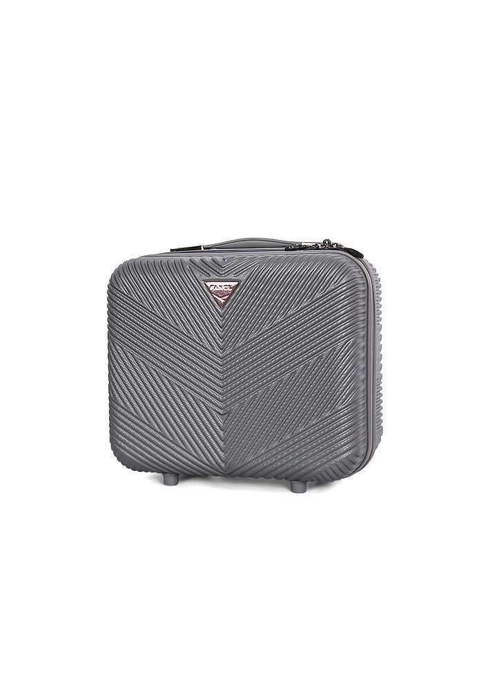 Fancl - Fancl Hardshell Luggage Trolley 4 pcs Set,Grey - Image 1