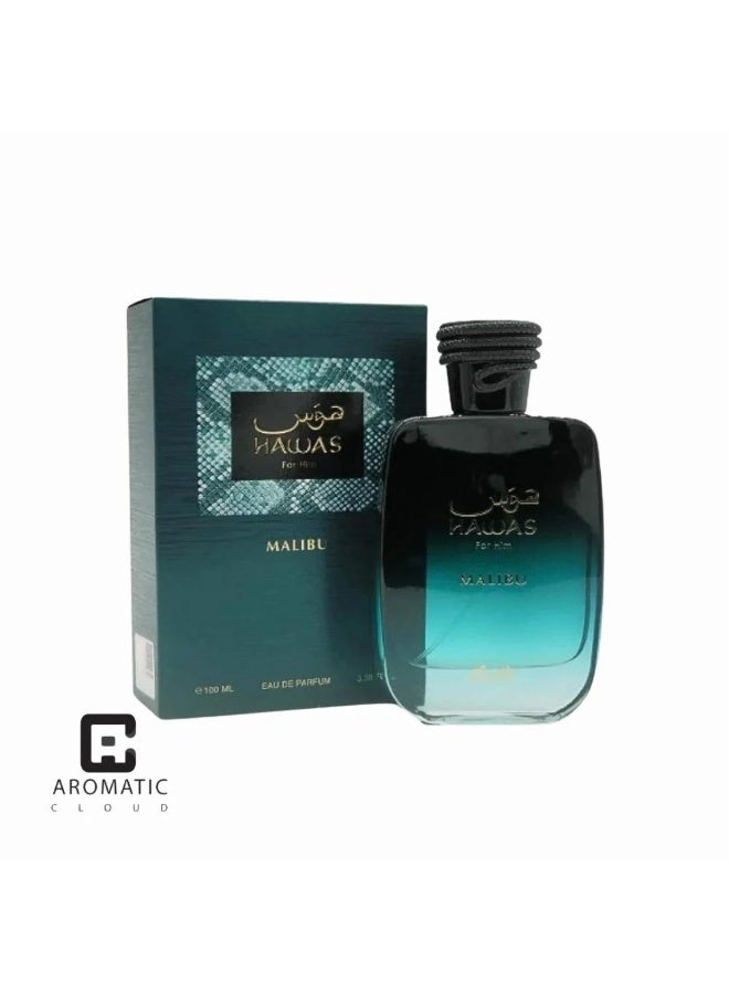 عطر رصاصي ماليبو أو دو بارفان 100 مل