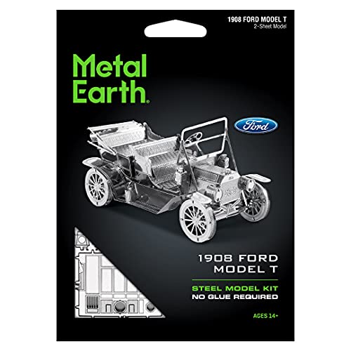 Fascinations Metal Earth 1908 Ford Model T 3D Metal Model Kit - Image 5