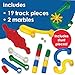 MindWare Marble Run Regular AddOn Set Expansion Pack for Marble Run Building Toy 50 Durable Interlocking Pieces Ages 4 and Up - Image 4