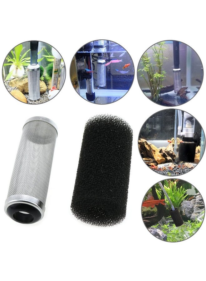 LUORNG Stainless Steel Aquarium Filter Guard 16mm Pre-Filter Sponge Aquarium Filter Protector Cover Kit for Fish Tank Inlet Pond - Image 5
