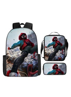 Spider-Man Spider-Man Student Backpack Three-Piece Set 29*16*42cm 