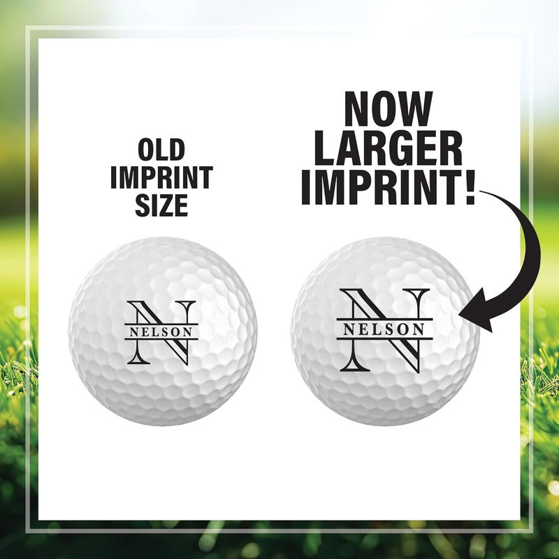 Infusion Personalized Logo Golf Balls - Custom Monogrammed (12 Balls) - Image 5