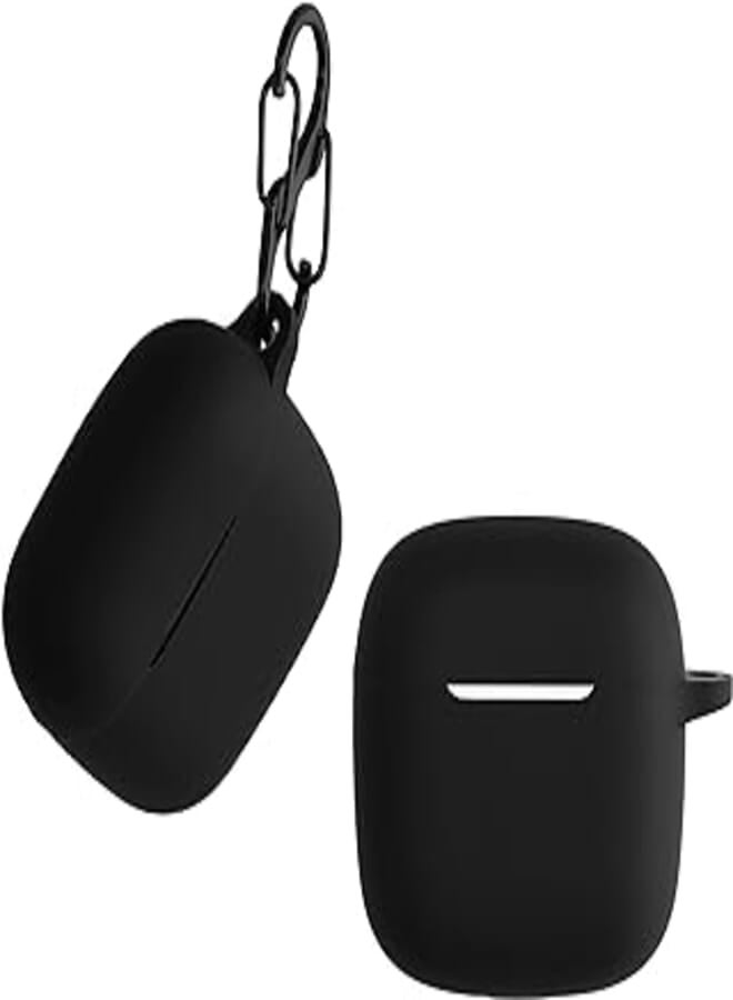 حافظة kwmobile متوافقة مع Huawei FreeBuds SE2 - حافظة سماعات رأس - غطاء سيليكون TPU - حافظة واقية باللون الأسود