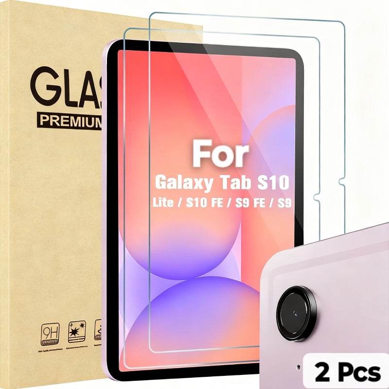 2 Pack Tempered Glass Screen Protector 9H Hardness Anti Scratch for Galaxy S9 FE - Image 3