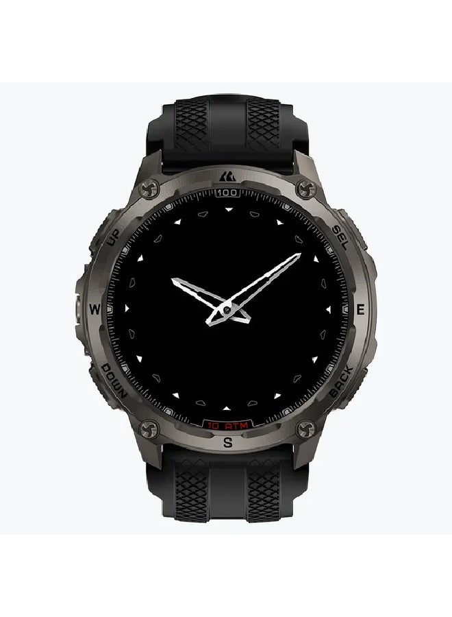 KOSPET ساعة TANK T4 الذكية بشاشة AMOLED مقاس 1.43 بوصة - أسود - Image 2