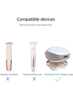 LIANSUM Replacement Finishing Touch Flawless Legs Charger Cord Ladies Legs Razor Shaver USB Cable, Women Electric Trimmer 5V Power Cord White (Only for Finishing Touch Flawless Legs)  - Image 3
