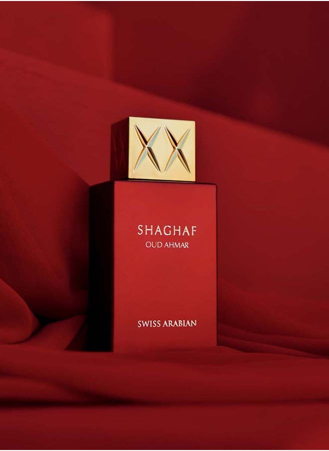 SWISS ARABIAN - Shaghaf Oud Ahmar- Unisex Eau De Parfum 75ml - Image 1