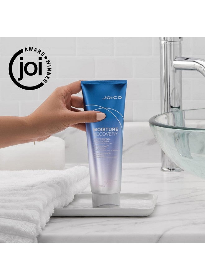 JOICO Moisture Recovery Moisturizing Conditioner ; For Thick Coarse Dry Hair ; Restore Moisture Smoothness Strength & Elasticity ; Reduce Breakage ; With Jojoba Oil & Shea Butter ; 8.5 Fl Oz  - Image 5