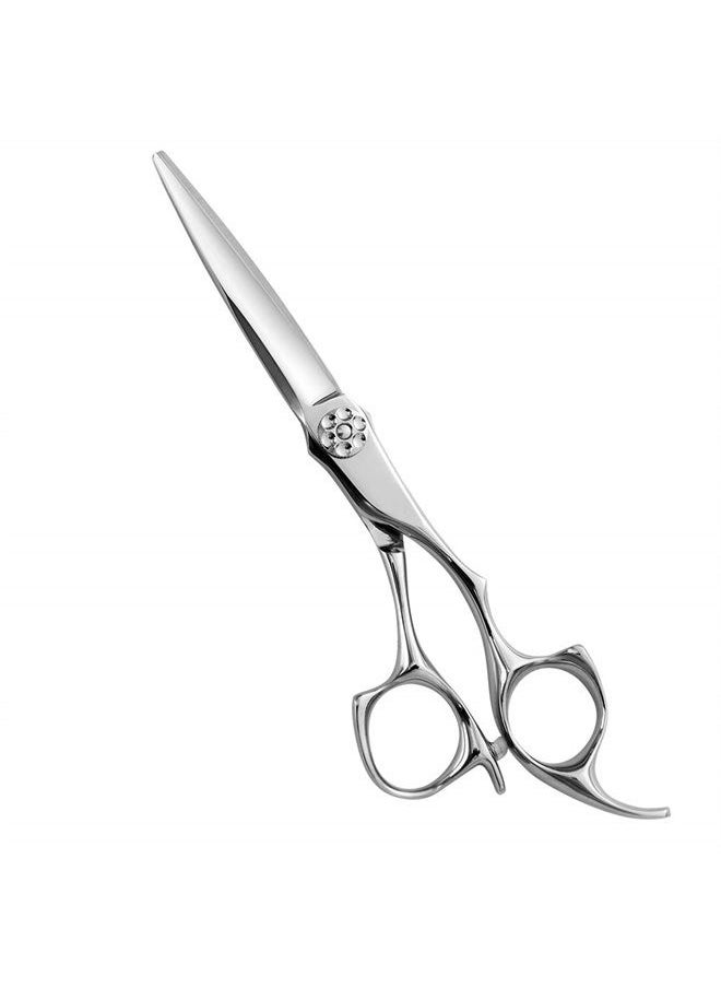 Nelannxi - AOLANDUO 6 Inch Professional Hairdressing Scissors -High End AICHI Steel Handcrafted Hair Scissors - Razor Edge/Offset Design/Pro Ergonomic for Salon Stylists Beauticians and Barbers - Image 1