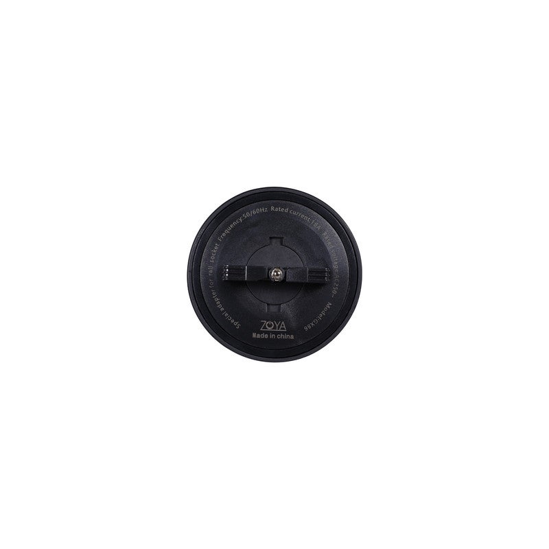 زويا بريزة زويا مجوفة سوكت اسود بضوء ZOYA -013 BK 16A - Image 4