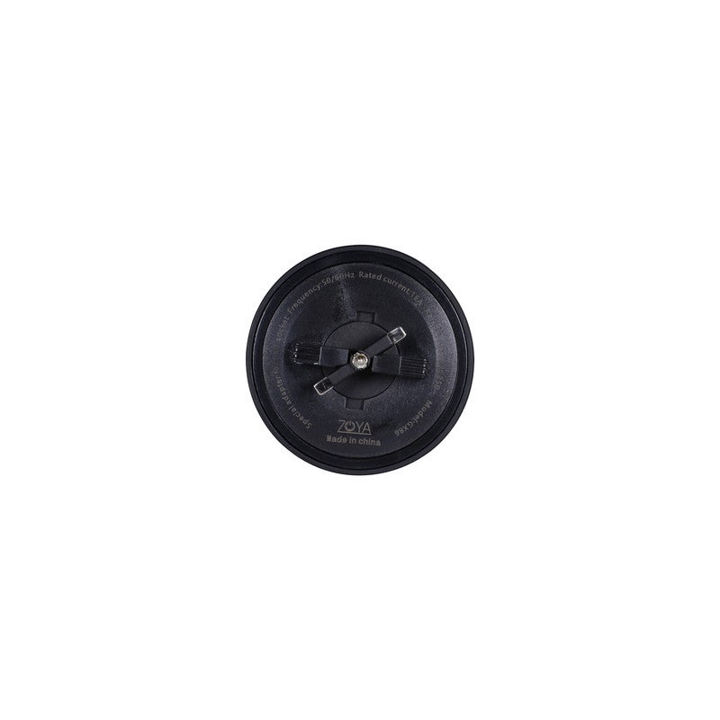 زويا بريزة زويا مجوفة سوكت اسود بضوء ZOYA -013 BK 16A - Image 1