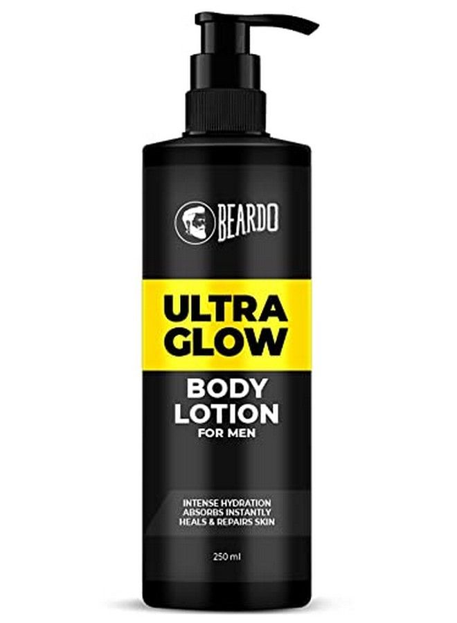 BEARDO Ultraglow Body Lotion For Men | Intense Hydration | Absorbs Instantly | Heals & Repairs Skin | 250 Ml - Image 2