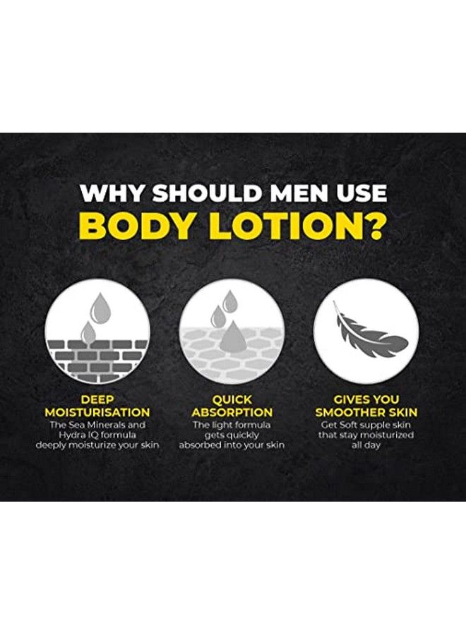 BEARDO Ultraglow Body Lotion For Men | Intense Hydration | Absorbs Instantly | Heals & Repairs Skin | 250 Ml - Image 5